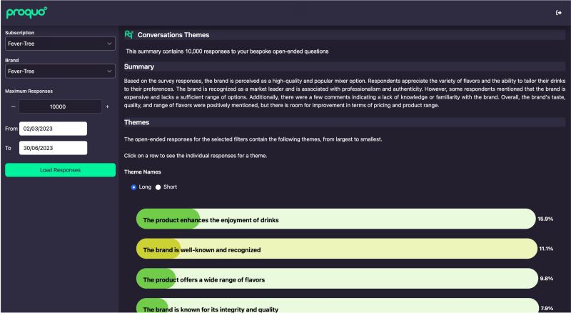 ProQuo AI's Conversation App