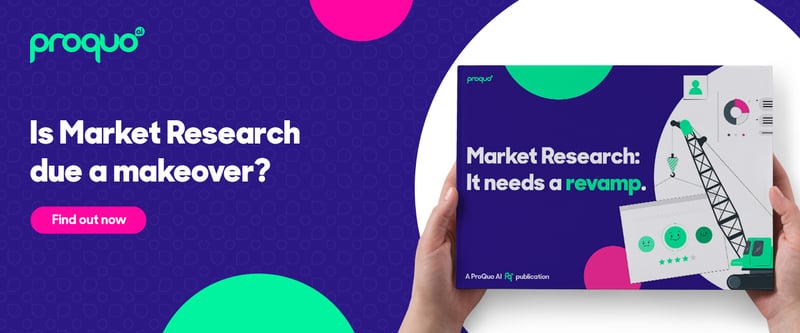 someone holding up an ebook on market research 