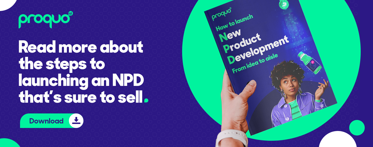 NPD, launching a new product into market, CTA