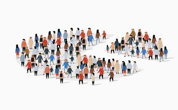 Segment people image
