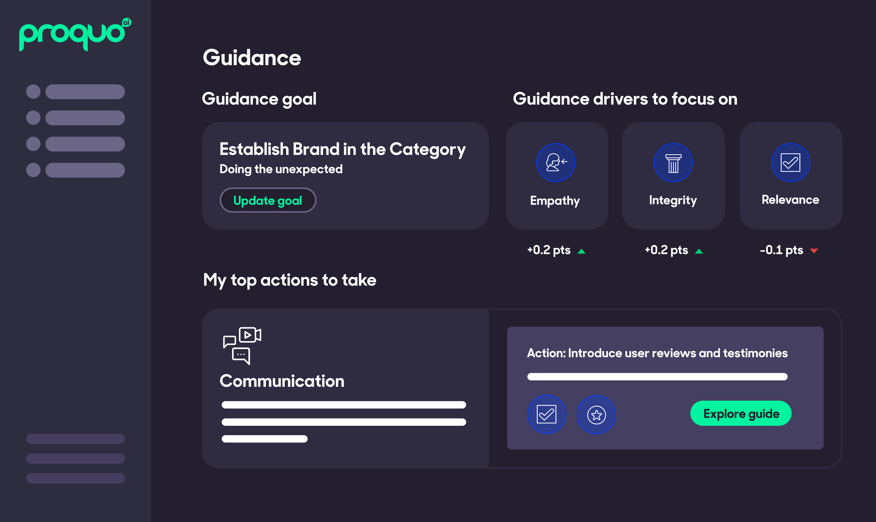 guidance