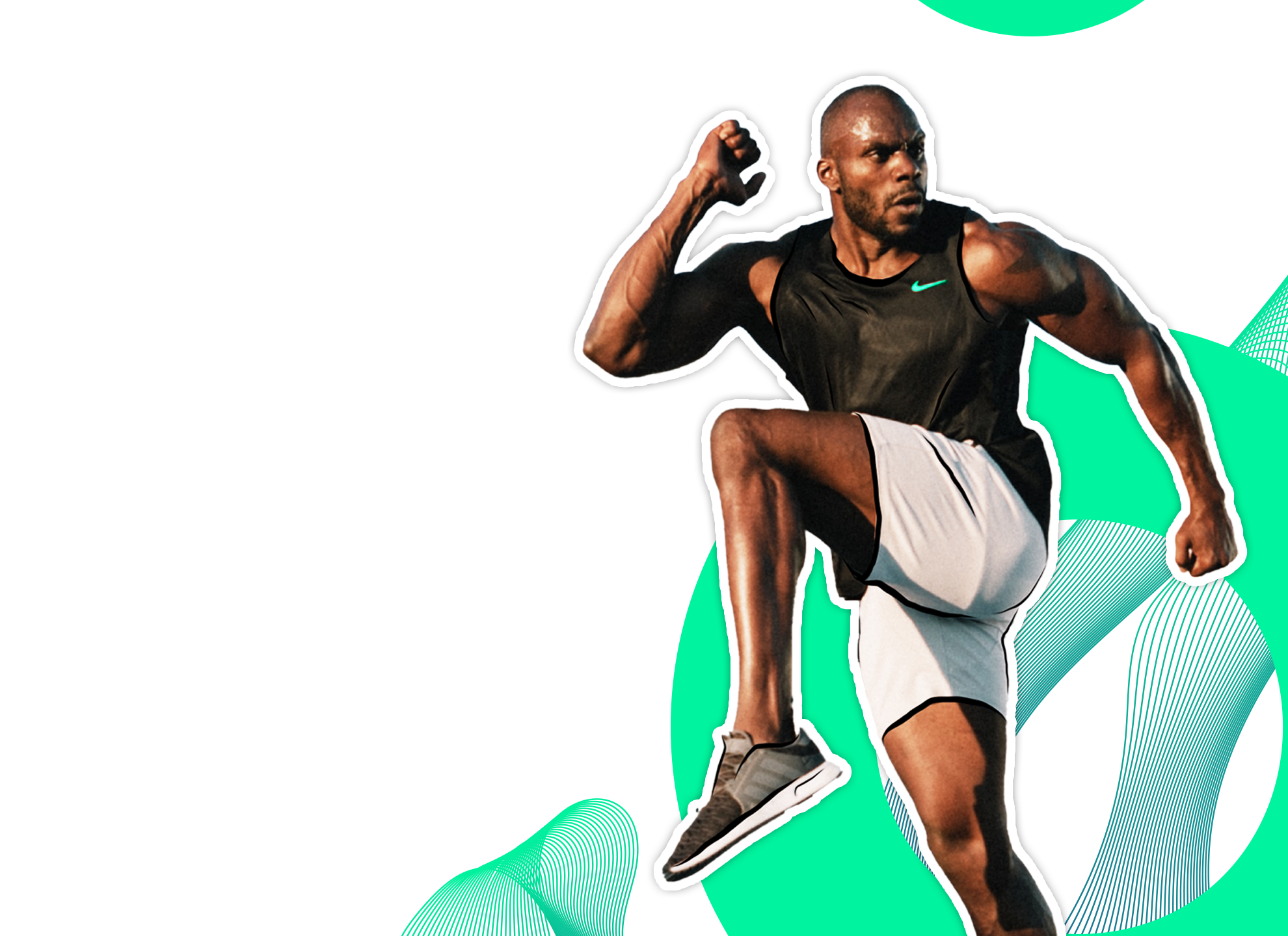 alt="Athletic male runner in high performance running gear"