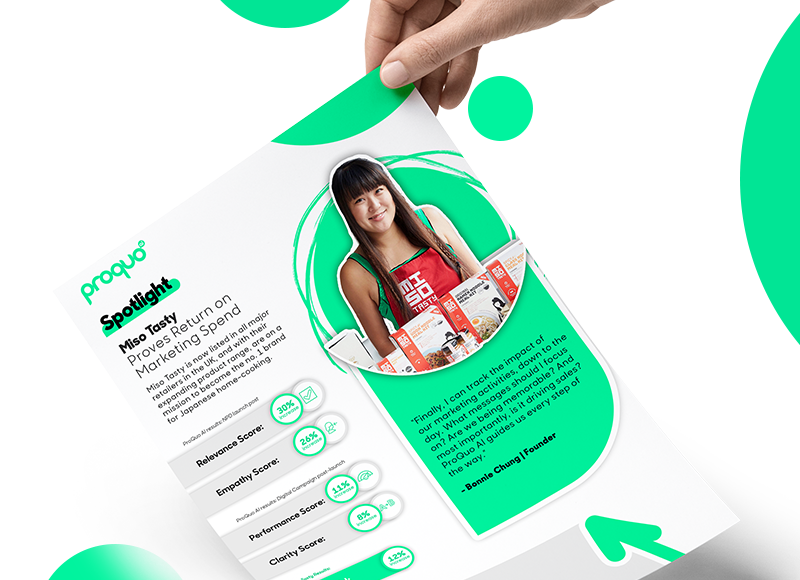 ProQuo AI Case Study: Miso Tasty Proves Return on Marketing Spend